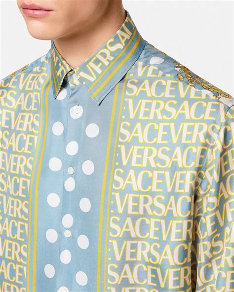 camisa versace mujer precio|silk Versace shirt men's.